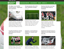 Tablet Screenshot of eredivisie-nieuws.nl